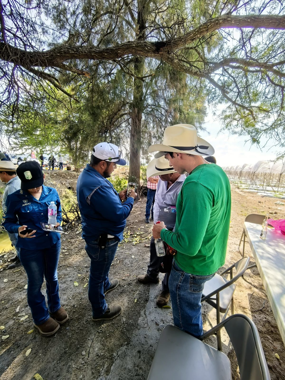 Asistentes al día de campo de AgroHiTEC Semillas en Viñedos Azteca, Ezequiel Montes, Querétaro