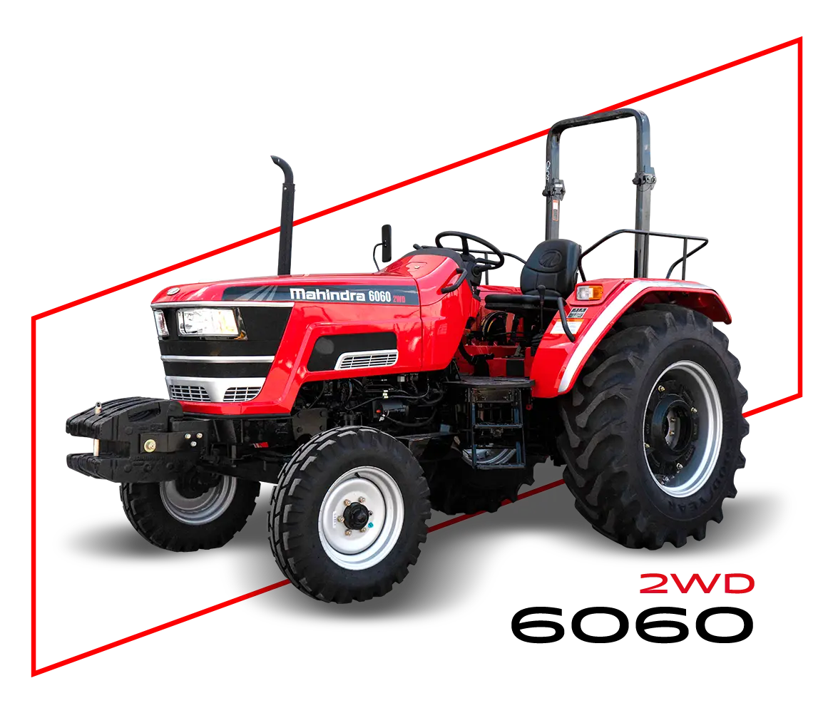 Tractor Mahindra 6060 2WD de 60 HP