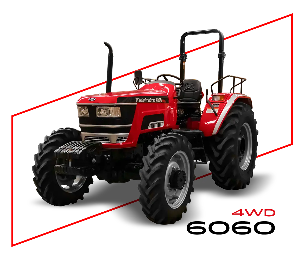 Tractor Mahindra 6060 4WD de 60 HP