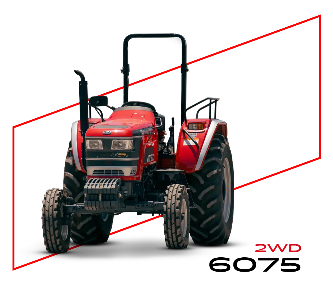 Tractor Mahindra 6075 2WD de 75 HP