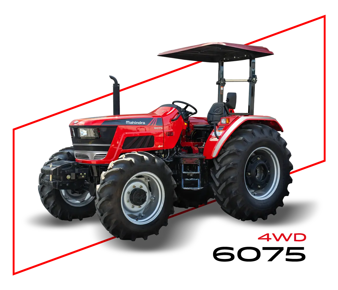 Tractor Mahindra 6075 4WD de 75 HP