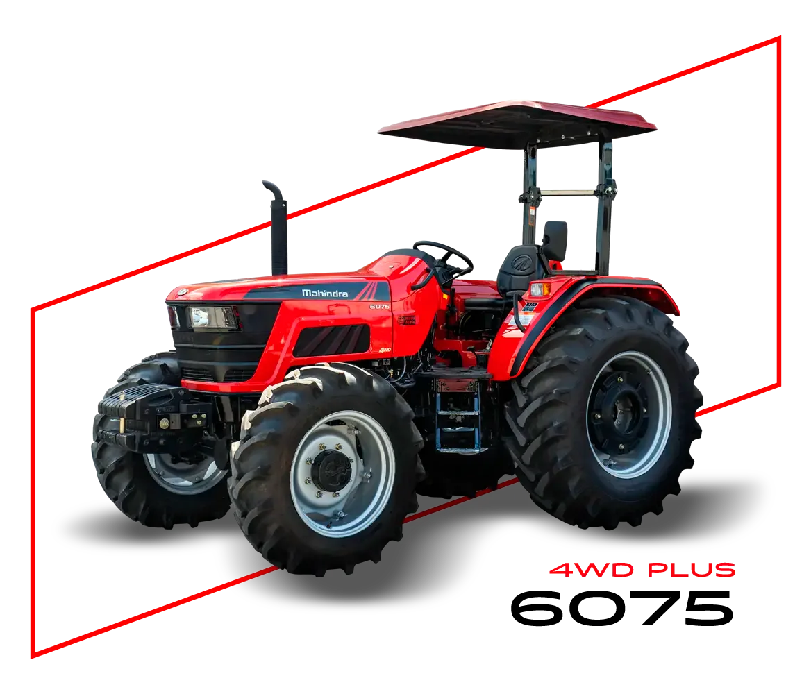Tractor Mahindra 6075 4WD Plus de 75 HP