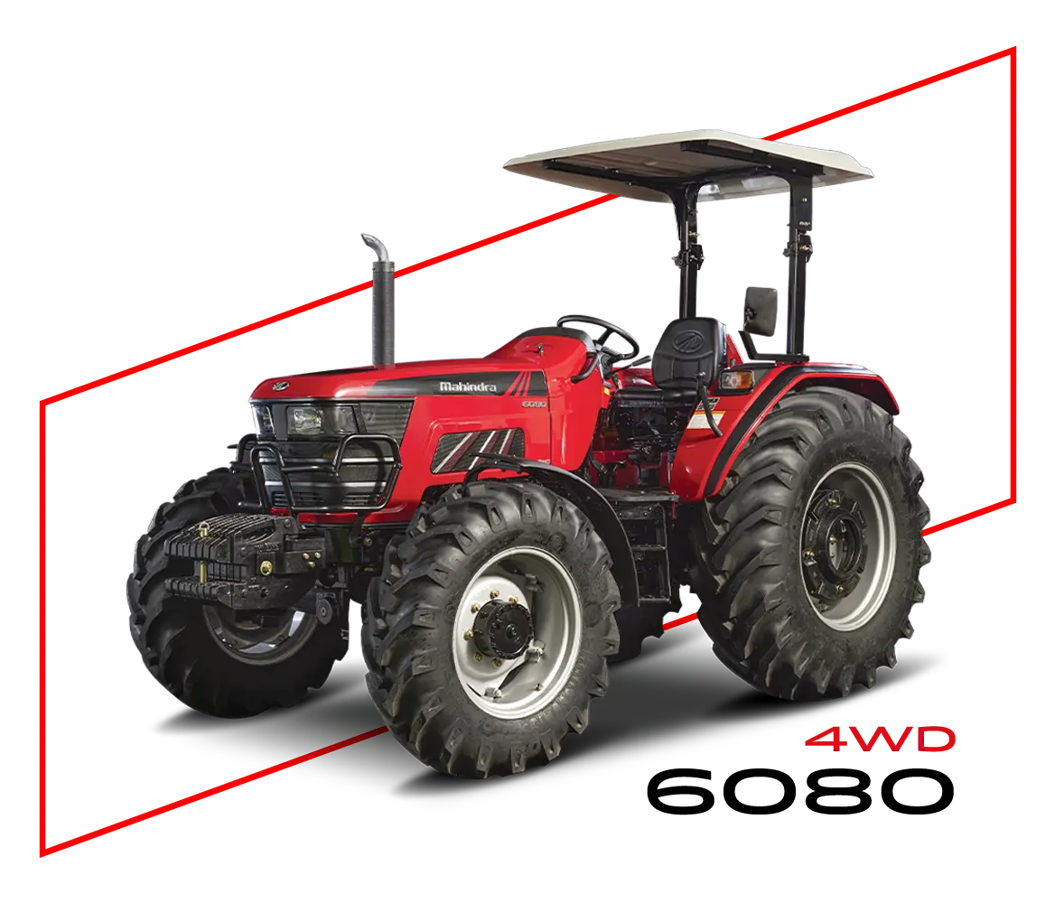 Tractor Mahindra 6080 de 80 HP