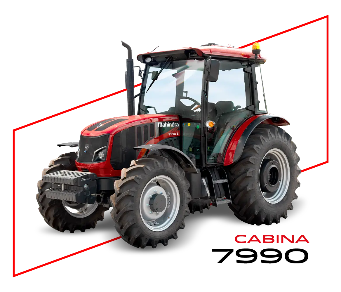 Tractor Mahindra 7990 de 90 HP
